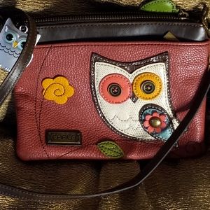Chala small crossbody owl designer purse